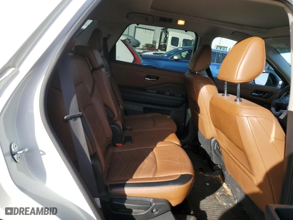 2022 Nissan Pathfinder Platinum with VIN 5N1DR3DJ3NC258025, listed as a Copart auction lot 44277415 with 44,531 mi miles and Salvage Title. Bid and sale history available at carsss.com. Image 11.