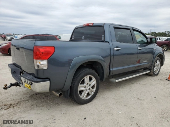 2008 Toyota Tundra 2WD Truck LTD with VIN 5TFEV58118X067128, listed as a Copart auction lot 89377305 with NaN miles and Salvage Title. Bid and sale history available at carsss.com. Image 3.