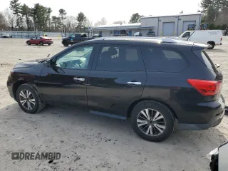 2017 Nissan Pathfinder SL with VIN 5N1DR2MM2HC690498, listed as a Copart auction lot 51767175 with 116,317 mi miles and Clean Title. Bid and sale history available at carsss.com. Image 2.