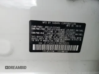 2020 Subaru Forester with VIN JF2SKADC1LH425005, listed as a Copart auction lot 49244375 with 32,177 mi miles and Salvage Title. Bid and sale history available at carsss.com. Image 16.