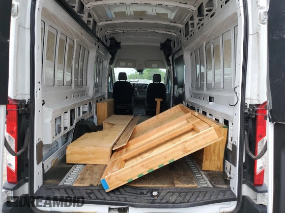 2021 Ford Transit Cargo with VIN 1FTBW3X83MKA74012, listed as a Copart auction lot 54455615 with Not provided miles and Clean title. Bid and sale history available at DreamBid. Image 10.