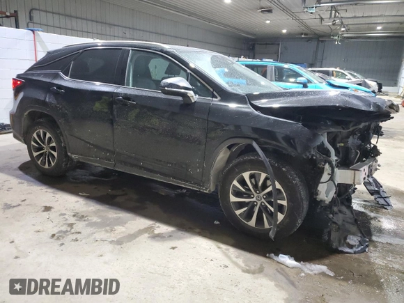 2021 Lexus RX with VIN 2T2HZMDA4MC277535, listed as a Copart auction lot 42351235 with 55,688 mi miles and Salvage Title. Bid and sale history available at carsss.com. Image 4.