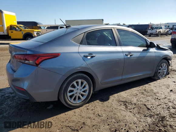 2019 Hyundai Accent SE with VIN 3KPC24A34KE056122, listed as a Copart auction lot 85524044 with 49,816 mi miles and Salvage Title. Bid and sale history available at carsss.com. Image 3.