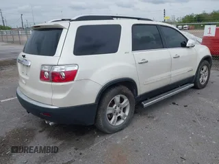 2008 GMC Acadia SLT1 with VIN 1GKER23738J169844, listed as a IAAI auction lot 41922922 with 198,500 mi miles. Bid and sale history available at carsss.com. Image 4.