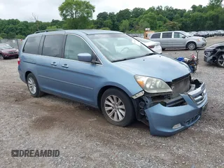 2007 Honda Odyssey Touring with VIN 5FNRL38807B067641, listed as a IAAI auction lot 42742849 with 155,714 mi miles and . Bid and sale history available at DreamBid. Image 1.
