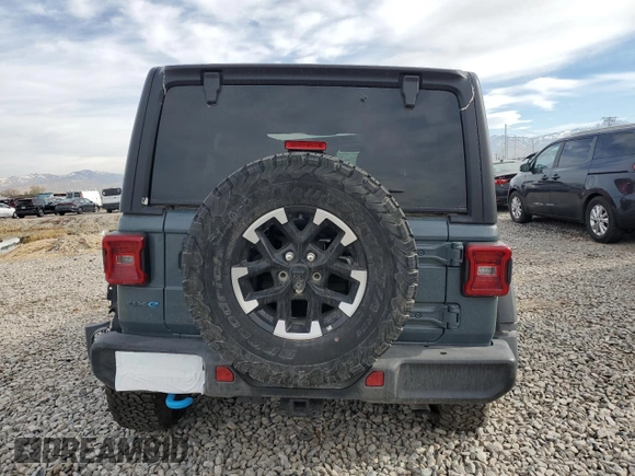 2024 Jeep Wrangler Rubicon with VIN 1C4RJXR62RW292085, listed as a Copart auction lot 81642354 with 16,097 mi miles and Clean title. Bid and sale history available at DreamBid. Image 6.