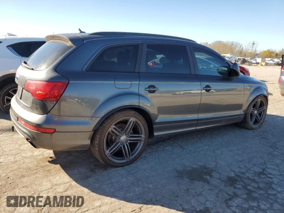 2012 Audi Q7 S line z VIN WA1DGAFEXCD010418, wystawiony jako Copart lot #81301544 z przebiegiem 192 297 mil mil oraz Czysty tytuł • Clean title. Historia ofert i sprzedaży dostępna na DreamBid. Obrazek 3.