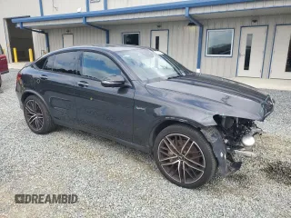 2021 Mercedes-Benz GLC with VIN W1N0J6EB8MF939385, listed as a Copart auction lot 70302494 with 20,217 mi miles and Salvage Title. Bid and sale history available at carsss.com. Image 4.