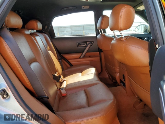 2005 Infiniti FX with VIN JNRAS08W75X204901, listed as a Copart auction lot 55780965 with 260,917 mi miles and Salvage title. Bid and sale history available at DreamBid. Image 11.