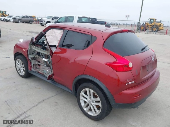 2012 Nissan Juke SL with VIN JN8AF5MR9CT106401, listed as a IAAI auction lot 41416855 with 231,138 mi miles. Bid and sale history available at carsss.com. Image 1.