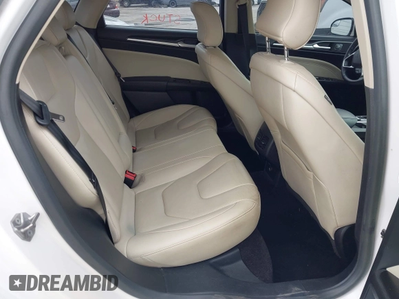 2017 Ford Fusion Titanium with VIN 3FA6P0K99HR272713, listed as a IAAI auction lot 41757334 with 104,733 mi miles. Bid and sale history available at carsss.com. Image 8.