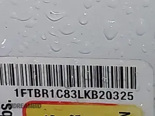 2020 Ford Transit Cargo z VIN 1FTBR1C83LKB20325, wystawiony jako IAAI lot #42316284 z przebiegiem 248 734 mil mil oraz . Historia ofert i sprzedaży dostępna na DreamBid. Obrazek 9.