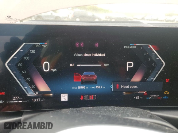 2024 BMW 4 Series 430i xDrive с VIN WBA73AV07RFR97042, выставлен на аукционе Copart как лот 53289715 с пробегом 18 766 миль миль и Списание • Salvage title. История ставок и продаж доступна на DreamBid. Изображение 9.