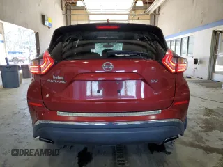 2018 Nissan Murano Platinum with VIN 5N1AZ2MGXJN169617, listed as a Copart auction lot 43350135 with 104,899 mi miles and Salvage Title. Bid and sale history available at carsss.com. Image 6.
