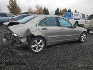 2004 Mercedes-Benz C 320 with VIN WDBRF64J44F512132, listed as a Copart auction lot 45532205 with 151,645 mi miles and Salvage Title. Bid and sale history available at DreamBid. Image 3.