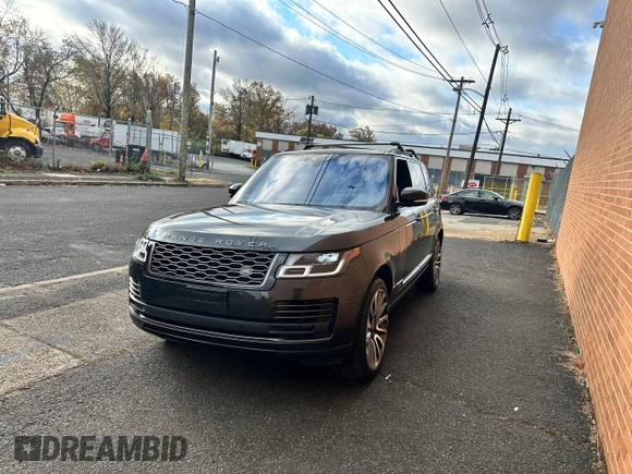 2020 Land Rover Range Rover with VIN SALGS5SE6LA588346, listed as a Copart auction lot 81150904 with 47,444 mi miles and Salvage title. Bid and sale history available at DreamBid. Image 2.