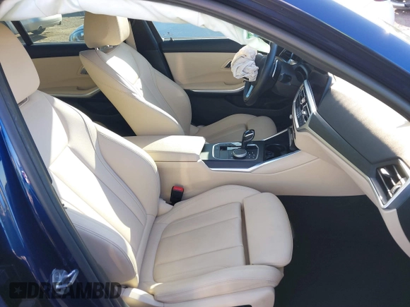 2020 BMW 3 Series 330i with VIN 3MW5R1J02L8B36329, listed as a IAAI auction lot 41796964 with 43,718 mi miles. Bid and sale history available at carsss.com. Image 5.