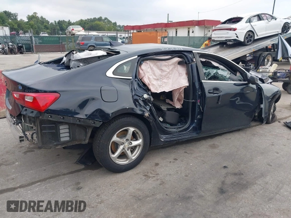2017 Chevrolet Malibu LS with VIN 1G1ZB5ST6HF245151, listed as a IAAI auction lot 40238308 with Not Provided miles and . Bid and sale history available at DreamBid. Image 4.