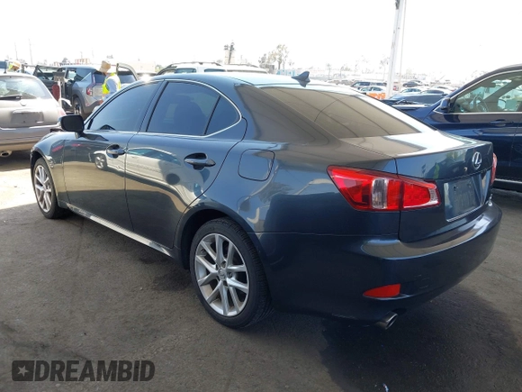 2011 Lexus IS 250 with VIN JTHCF5C20B5049984, listed as a IAAI auction lot 42218429 with 132,347 mi miles and . Bid and sale history available at DreamBid. Image 3.
