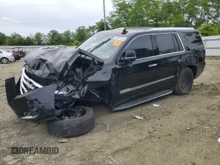 2019 Cadillac Escalade Luxury z VIN 1GYS4BKJ5KR283437, wystawiony jako Copart lot #58307535 z przebiegiem Nie podano mil oraz Tytuł czysty. Historia ofert i sprzedaży dostępna na DreamBid. Obrazek 1.