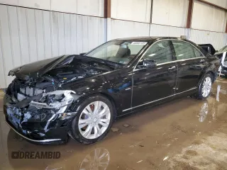 2010 Mercedes-Benz S 400 with VIN WDDNG9FB9AA353451, listed as a Copart auction lot 46080105 with 117,499 mi miles and Salvage Title. Bid and sale history available at carsss.com. Image 1.