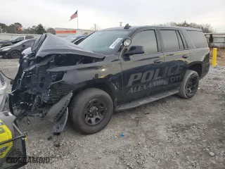 2020 Chevrolet Tahoe Commercial with VIN 1GNLCDEC2LR230788, listed as a Copart auction lot 89169945 with 0 mi miles and Salvage Title. Bid and sale history available at carsss.com. Image 1.