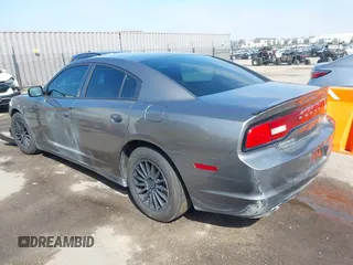 2012 Dodge Charger SE with VIN 2C3CDXBG9CH145756, listed as a IAAI auction lot 41868784 with 201,801 mi miles. Bid and sale history available at carsss.com. Image 3.