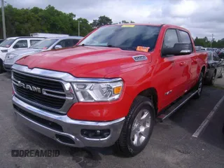 2021 Ram 1500 Big Horn with VIN 1C6RRFFG3MN545825, listed as a IAAI auction lot 41994103 with 123,930 mi miles and . Bid and sale history available at DreamBid. Image 1.