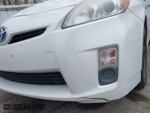 2010 Toyota Prius II with VIN JTDKN3DU1A0241222, listed as a IAAI auction lot 42102110 with 199,895 mi miles. Bid and sale history available at carsss.com. Image 12.