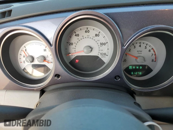 2007 Chrysler PT Cruiser with VIN 3C3JY45X57T582821, listed as a Copart auction lot 80453824 with 61,278 mi miles and Salvage Title. Bid and sale history available at carsss.com. Image 9.
