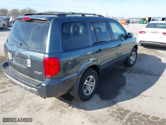 2004 Honda Pilot EX with VIN 5FNYF18674B006210, listed as a IAAI auction lot 41840395 with 188,754 mi miles. Bid and sale history available at carsss.com. Image 4.