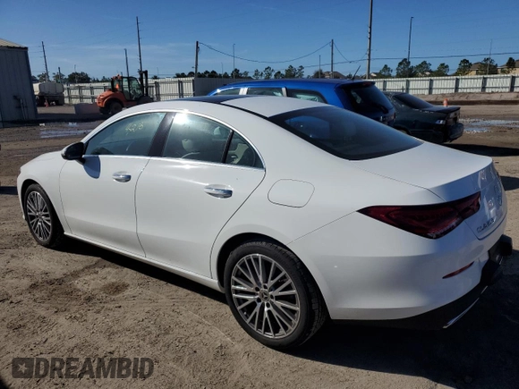 2023 Mercedes-Benz CLA 250 with VIN W1K5J4GB8PN329808, listed as a Copart auction lot 81716563 with 4,215 mi miles and . Bid and sale history available at DreamBid. Image 2.