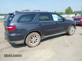 2015 Dodge Durango SXT with VIN 1C4RDHAG7FC869904, listed as a IAAI auction lot 42491906 with 120,396 mi miles and . Bid and sale history available at DreamBid. Image 4.