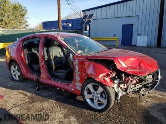 2015 Mazda 3 S Touring with VIN JM1BM1V32F1230325, listed as a Copart auction lot 54427335 with 94,661 mi miles and Salvage Title. Bid and sale history available at DreamBid. Image 4.