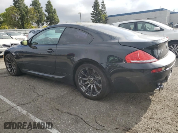 2008 BMW 6 Series M6 with VIN WBSEH93528CY24868, listed as a Copart auction lot 51190605 with 97,311 mi miles and Clean Title. Bid and sale history available at DreamBid. Image 2.