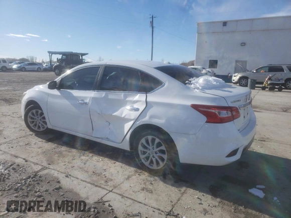 2019 Nissan Sentra SV with VIN 3N1AB7AP5KY279332, listed as a Copart auction lot 87600345 with 63,696 mi miles and Salvage Title. Bid and sale history available at DreamBid. Image 2.
