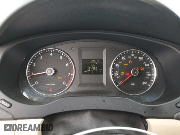2012 Volkswagen Jetta SE with VIN 3VWDP7AJ9CM364672, listed as a Copart auction lot 61309775 with 124,965 mi miles and Salvage title. Bid and sale history available at DreamBid. Image 9.