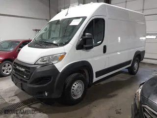 2025 Ram ProMaster Cargo Van Tradesman with VIN 3C6LRVCG1SE511954, listed as a IAAI auction lot 42079049 with 13,379 mi miles. Bid and sale history available at carsss.com. Image 17.