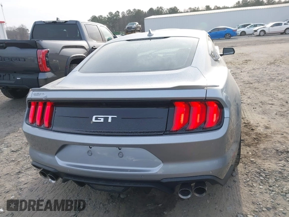 2022 Ford Mustang GT with VIN 1FA6P8CFXN5130369, listed as a IAAI auction lot 41784371 with 9,307 mi miles and . Bid and sale history available at DreamBid. Image 17.