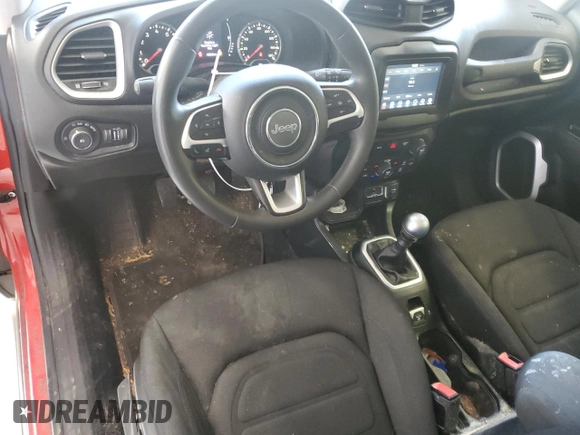 2018 Jeep Renegade Latitude with VIN ZACCJABH4JPH14115, listed as a Copart auction lot 88845175 with 49,339 mi miles and Salvage title. Bid and sale history available at DreamBid. Image 8.