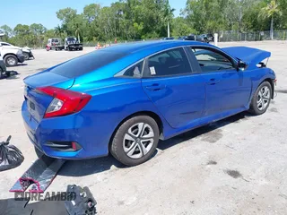 2018 Honda Civic LX with VIN 19XFC2F54JE027744, listed as a IAAI auction lot 42038398 with 119,250 mi miles and . Bid and sale history available at DreamBid. Image 4.