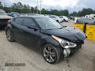 2014 Hyundai Veloster z VIN KMHTC6AD8EU193177, wystawiony jako Copart lot #55472315 z przebiegiem 90 633 mil mil oraz Szkoda całkowita • Salvage title. Historia ofert i sprzedaży dostępna na DreamBid. Obrazek 4.