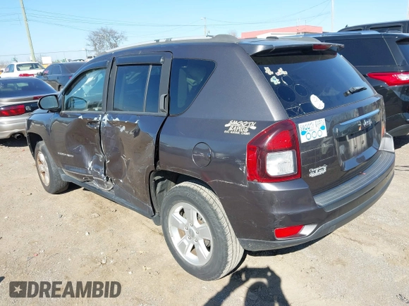 2015 Jeep Compass High Altitude Edition with VIN 1C4NJCEA5FD373364, listed as a IAAI auction lot 41759530 with 101,904 mi miles. Bid and sale history available at carsss.com. Image 3.
