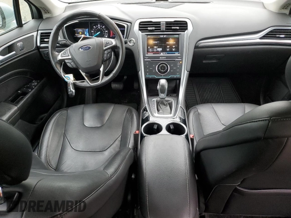 2013 Ford Fusion Titanium Hybrid with VIN 3FA6P0RU5DR368620, listed as a Copart auction lot 55013025 with 143,962 mi miles and Salvage title. Bid and sale history available at DreamBid. Image 8.