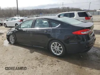 2019 Ford Fusion SE with VIN 3FA6P0HD9KR214927, listed as a Copart auction lot 48001315 with 50,145 mi miles and Salvage Title. Bid and sale history available at DreamBid. Image 2.