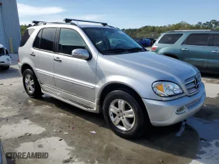 2005 Mercedes-Benz M-Class 3.7L with VIN 4JGAB57E35A546639, listed as a Copart auction lot 50201805 with 88,710 mi miles and Salvage Title. Bid and sale history available at carsss.com. Image 4.