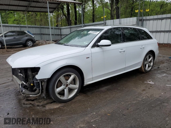 2012 Audi A4 2.0T Premium Plus with VIN WAUWFAFL8CA039799, listed as a Copart auction lot 52030895 with 102,906 mi miles and Salvage Title. Bid and sale history available at carsss.com. Image 1.
