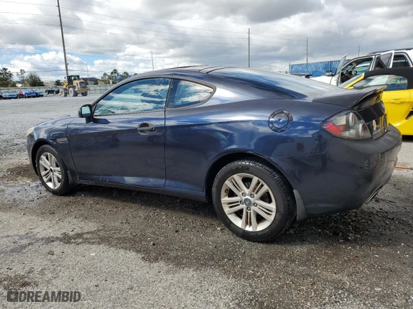 2008 Hyundai Tiburon GS with VIN KMHHM66D18U295484, listed as a Copart auction lot 46948045 with NaN miles and Salvage Title. Bid and sale history available at carsss.com. Image 2.