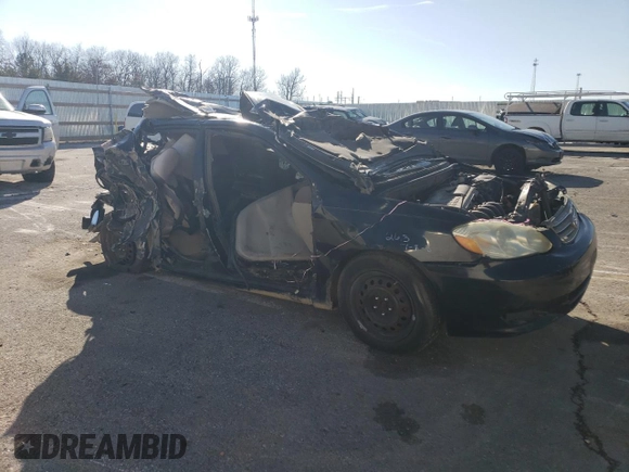 2003 Toyota Corolla CE with VIN 1NXBR32E23Z144506, listed as a Copart auction lot 53969725 with 176,451 mi miles and Non Repairable. Bid and sale history available at DreamBid. Image 4.