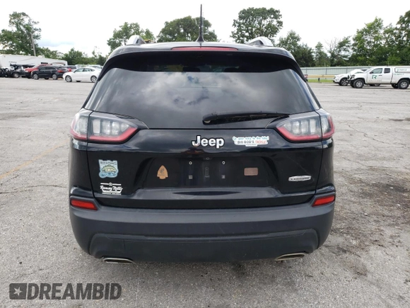 2019 Jeep Cherokee Latitude with VIN 1C4PJLCX7KD331871, listed as a Copart auction lot 59685665 with 90,787 mi miles and Salvage title. Bid and sale history available at DreamBid. Image 6.